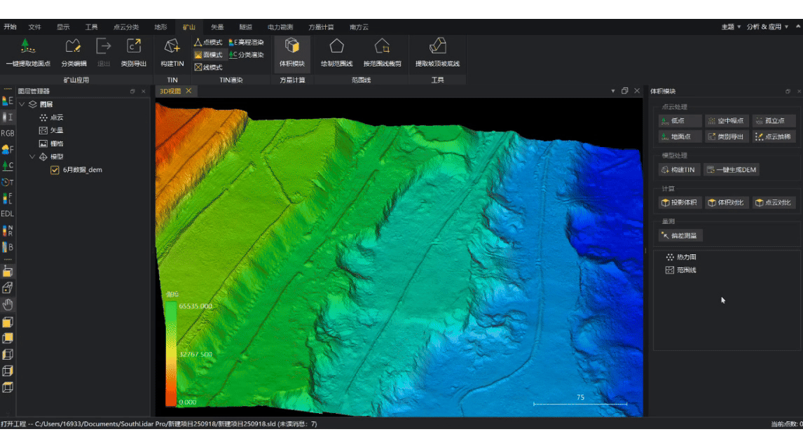 单期投影体积推算